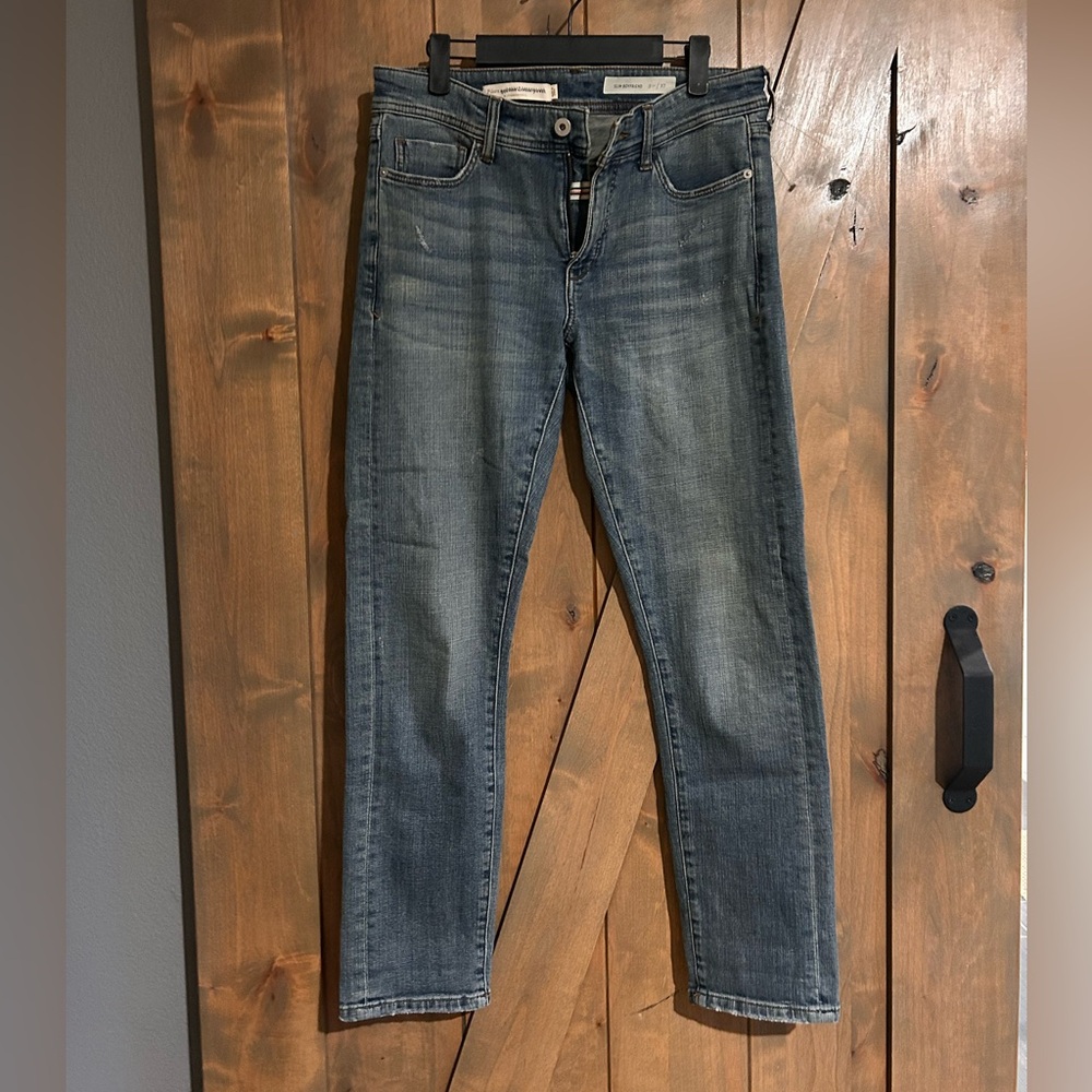 Anthropology Pilcro slim boyfriend jeans